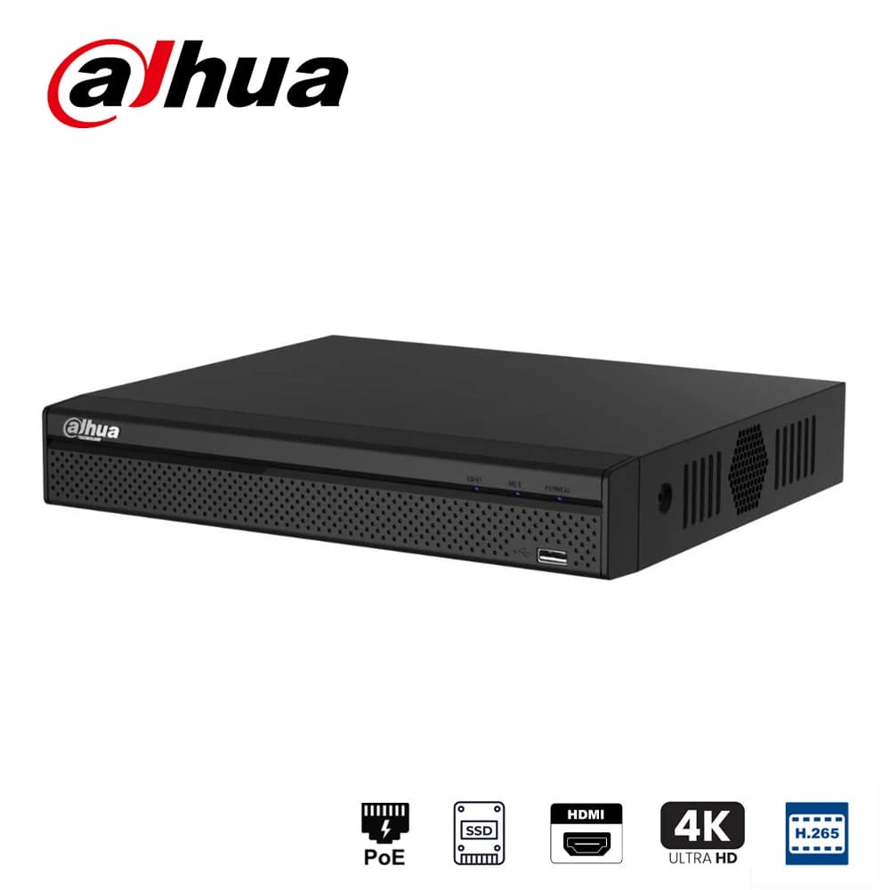 Dahua NVR2104HS-P-4KS3 4 Kanal PoE NVR Kayıt Cihazı - Image 1
