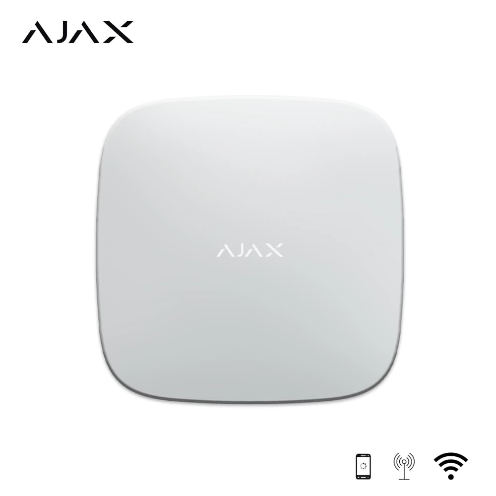 Ajax Rex Kablosuz Sinyal Tekrarlayıcı Panel Beyaz - Image 1