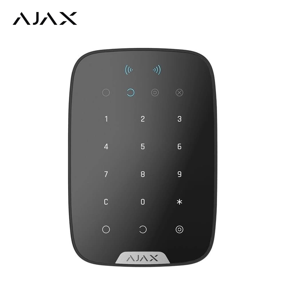 Ajax Keypad Plus Kablosuz Şifre Paneli Siyah - Image 1