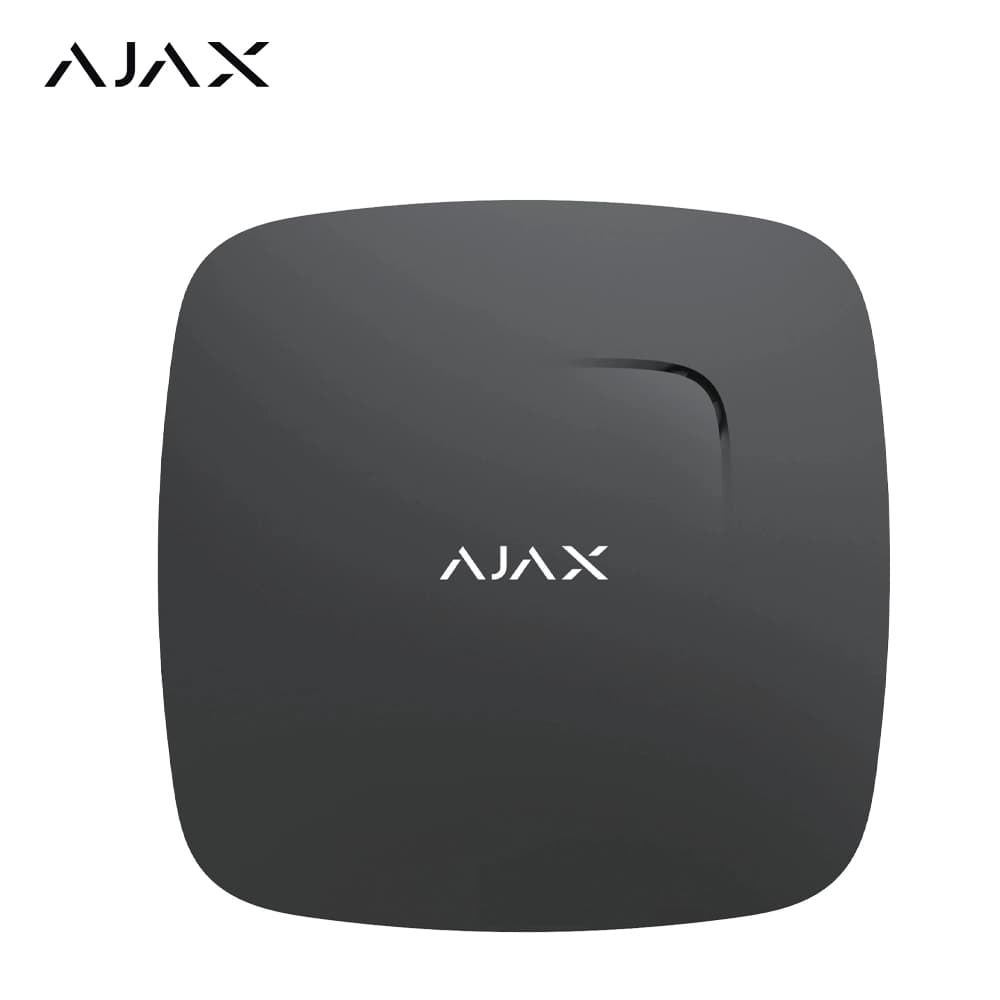 Ajax FireProtect Kablosuz Duman ve Isı Dedektörü Siyah - Image 1