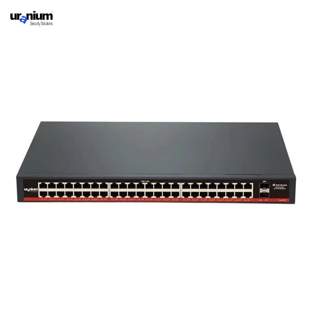 Uranium POE-G4802-800W 48 Port Gigabit PoE Switch - Image 1