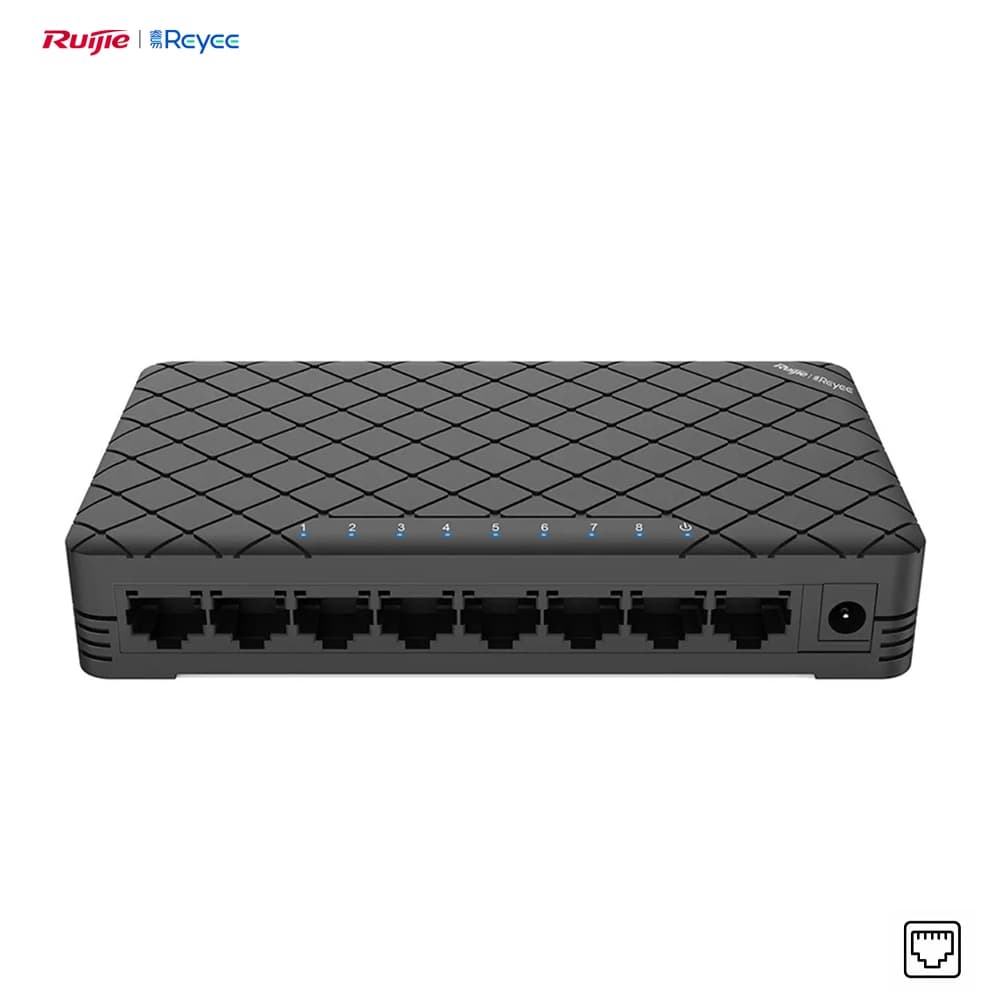 Reyee RG-ES08G 8 Port Gigabit Network Switch - Image 1