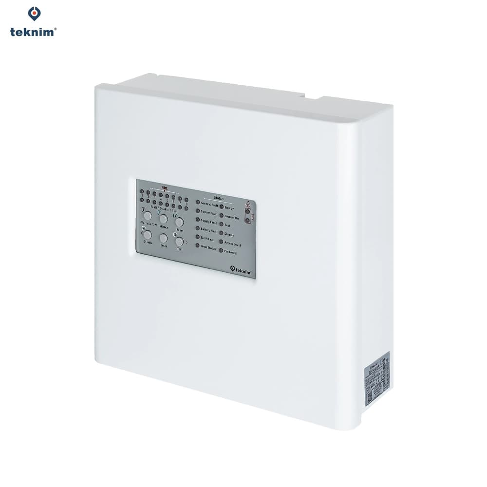 Teknim TFP-4408P 8 Zone Konvansiyonel Yangın Alarm Paneli - Image 1