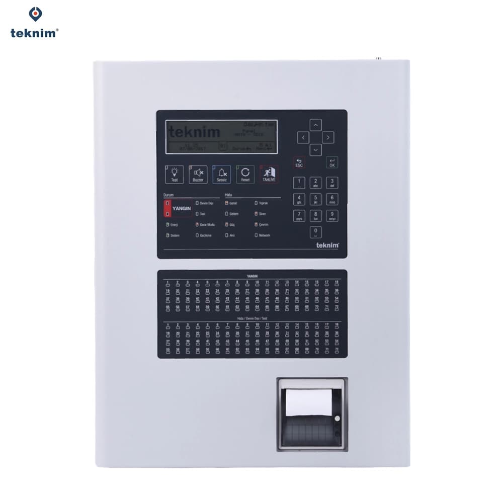 Teknim TFP-2111 Tek Loop Adresli Yangın Alarm Paneli - Image 1