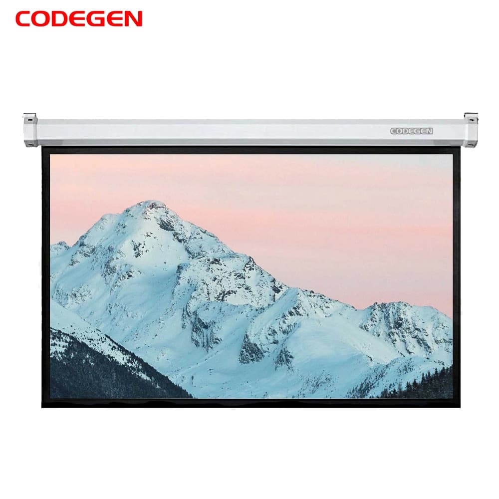Codegen EX-20 Uzaktan Kumandalı Motorlu Projeksiyon Perdesi - Image 1