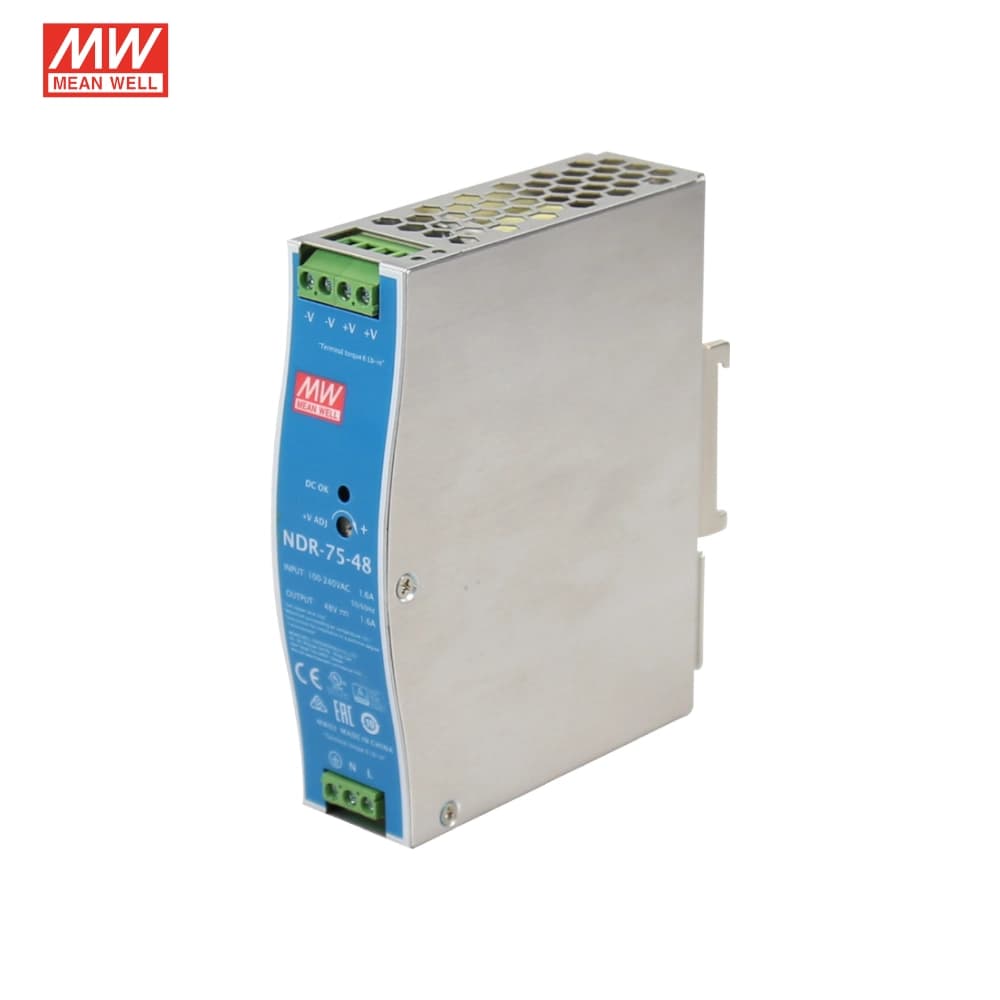 Mean Well NDR-75-48 48 Volt Adaptör - Image 1