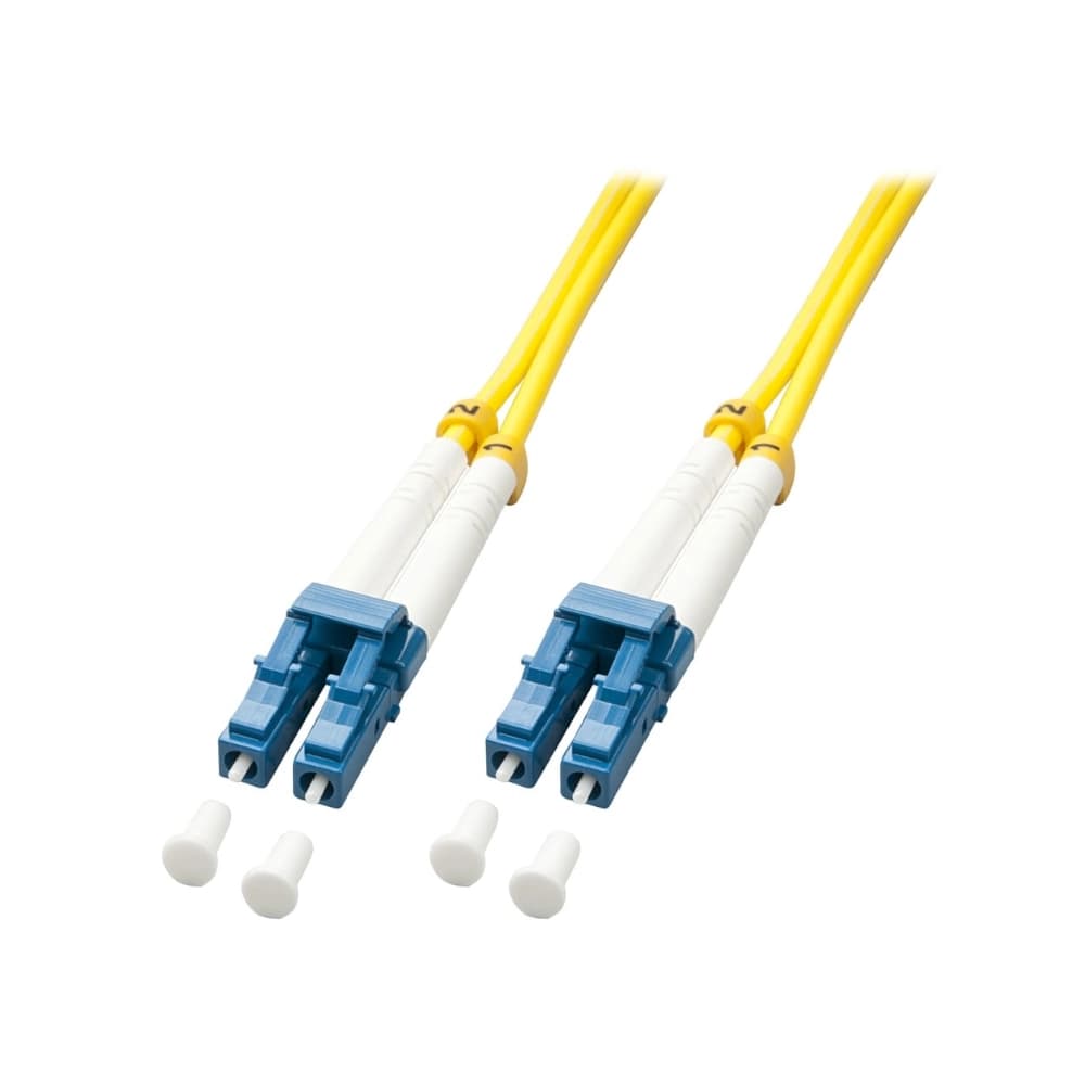 10 Metre LC-LC Single Mode Fiber Optik Patch Kablo - Image 1