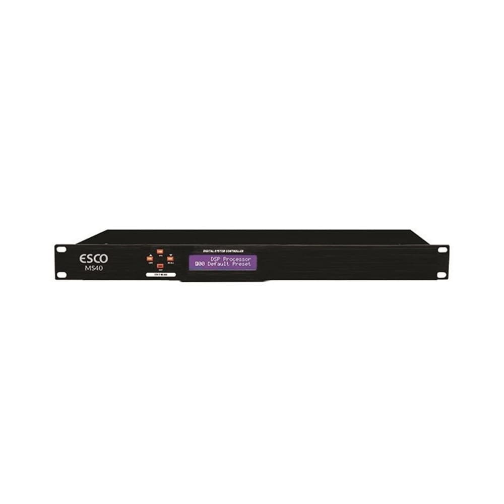 Enorm Esco MS40-V2 8 Kanal IP Network Matrix Müzik Server - Image 1