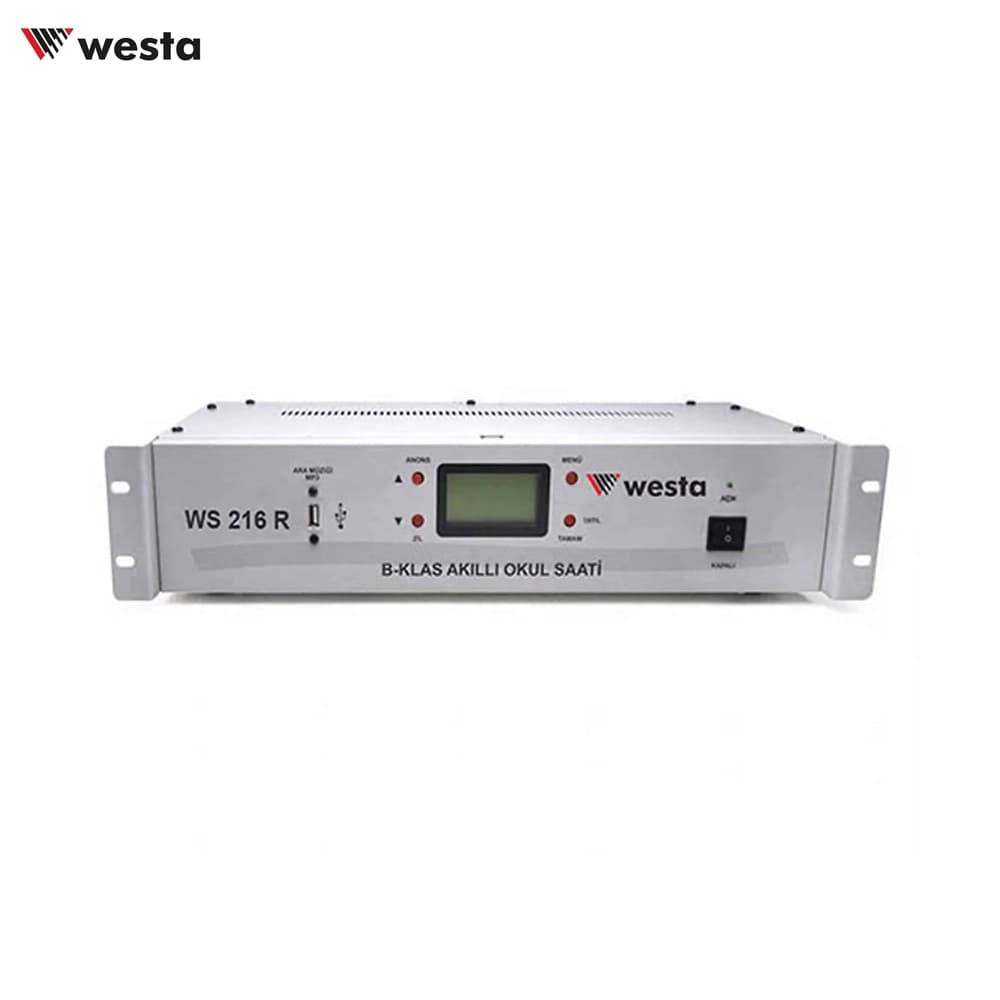 Westa WS-216 Akıllı Okul Zil Saati - Image 1