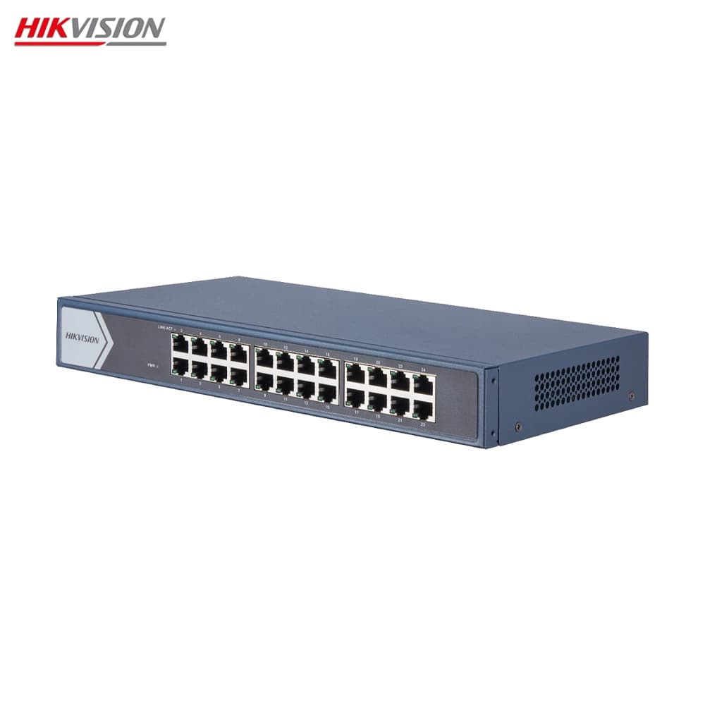 Hikvision DS-3E0524-E 24 Port Gigabit Network Switch - Image 1