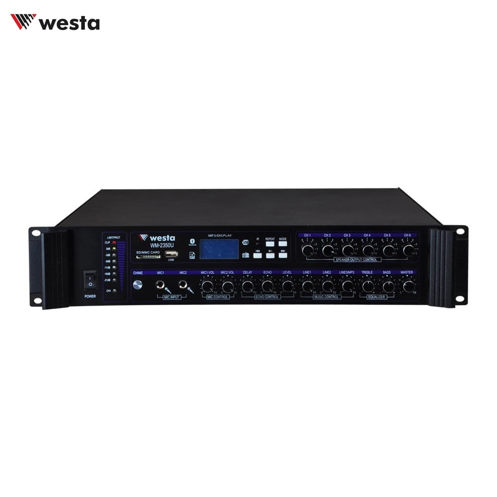 Westa WM-2350U 6 Bölgeli Mixer Amfi - Image 1