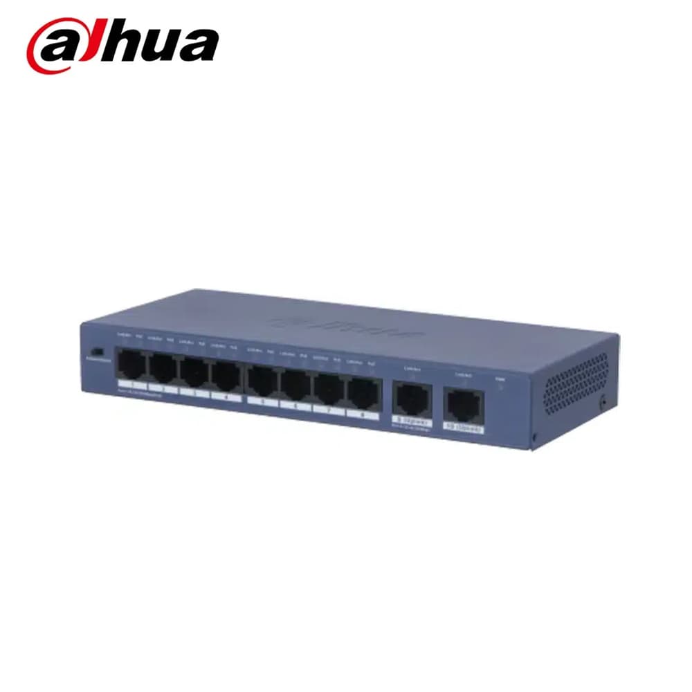 Dahua S3010-8ET2ET-60 8 Port Network PoE Switch - Image 1