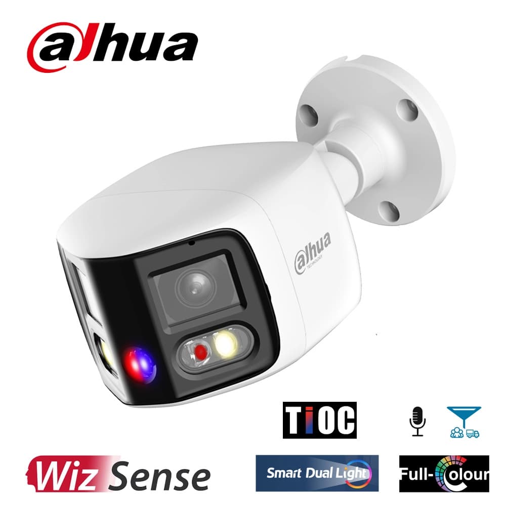 Dahua IPC-PFW3849S-A180-E2-AS-PV 2x4MP Sesli IP Bullet Kamera - Image 1