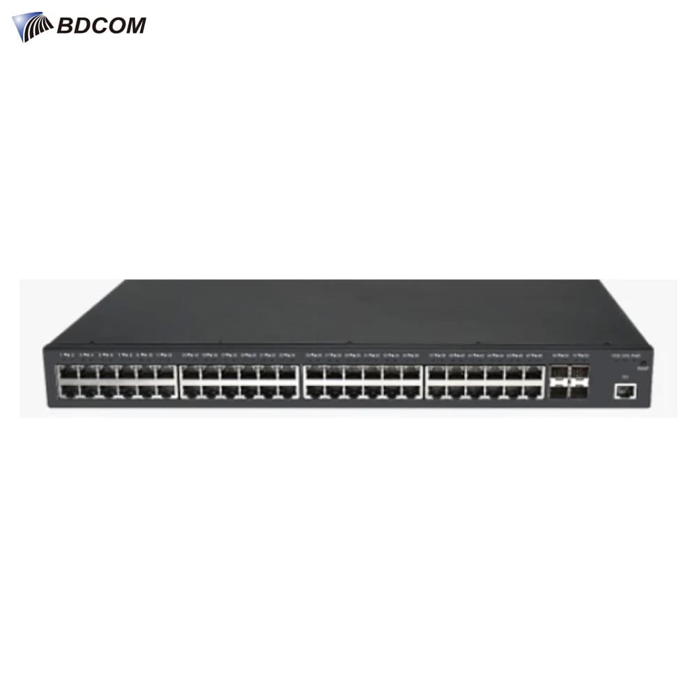 BDCOM S2500-48P4S-370 48 Port Gigabit Network PoE Switch - Image 1
