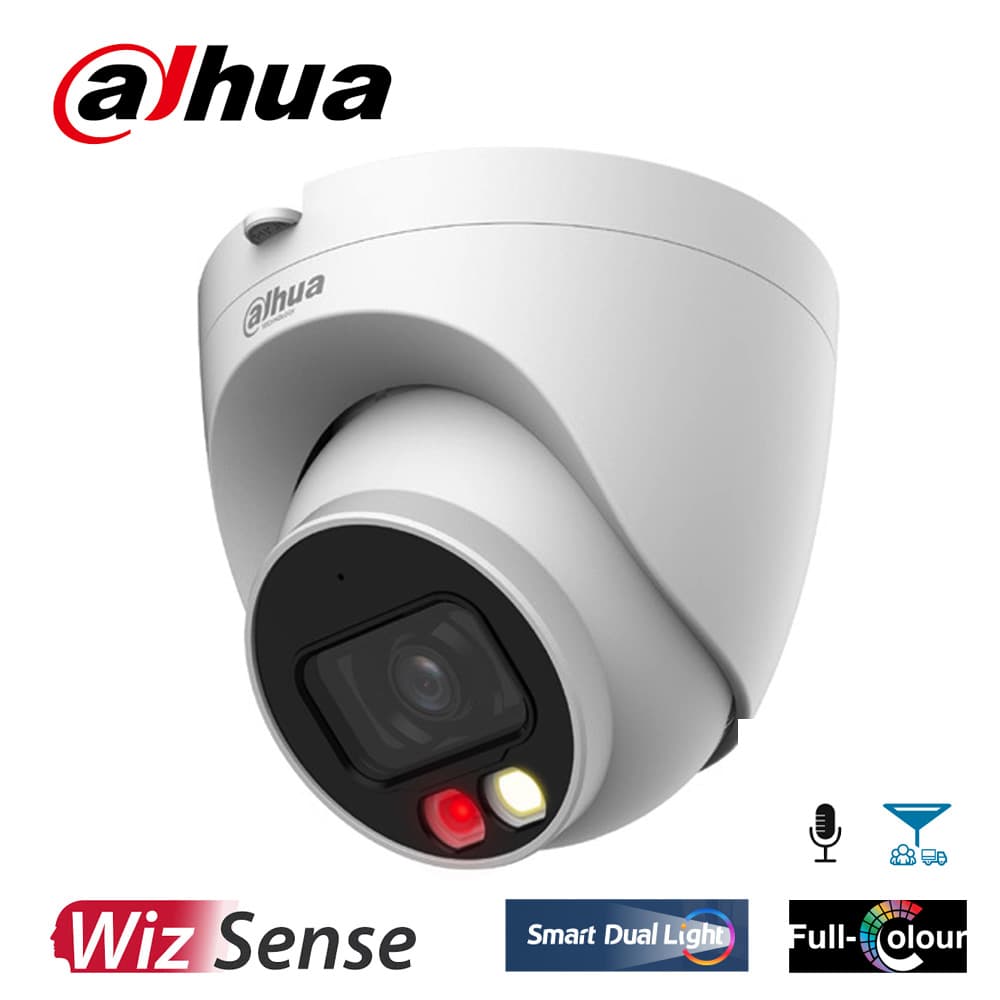 Dahua IPC-HDW2249T-S-IL 2MP Sesli IP Dome Kamera - Image 1