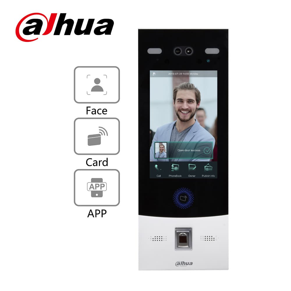 Dahua VTO7541G Yüz Tanımalı IP İnterkom Zil Paneli - Image 1