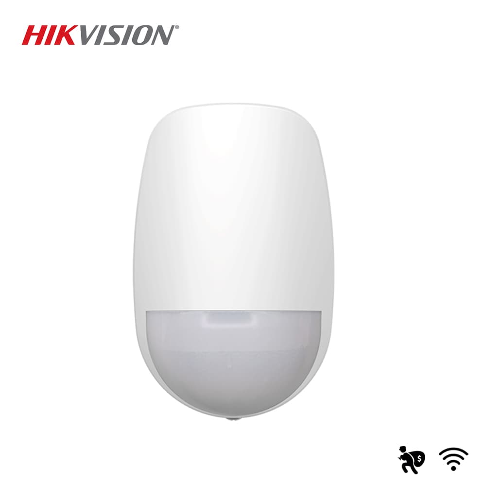 Hikvision DS-PDPG12P-EG2-WE Kablosuz Pır ve Cam Kırılma Dedektörü - Image 1