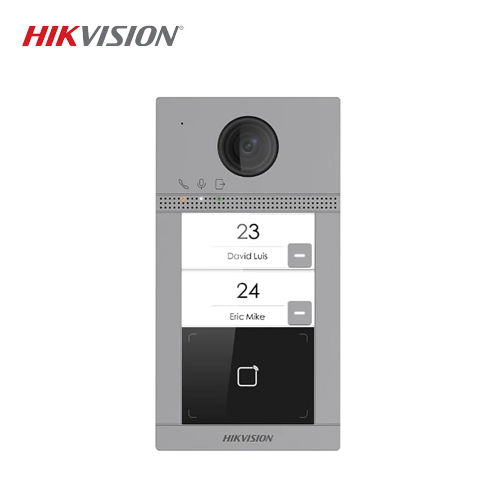 Hikvision DS-KV8213-WME1 Villa Tipi IP İkili Zil Butonu - Image 1