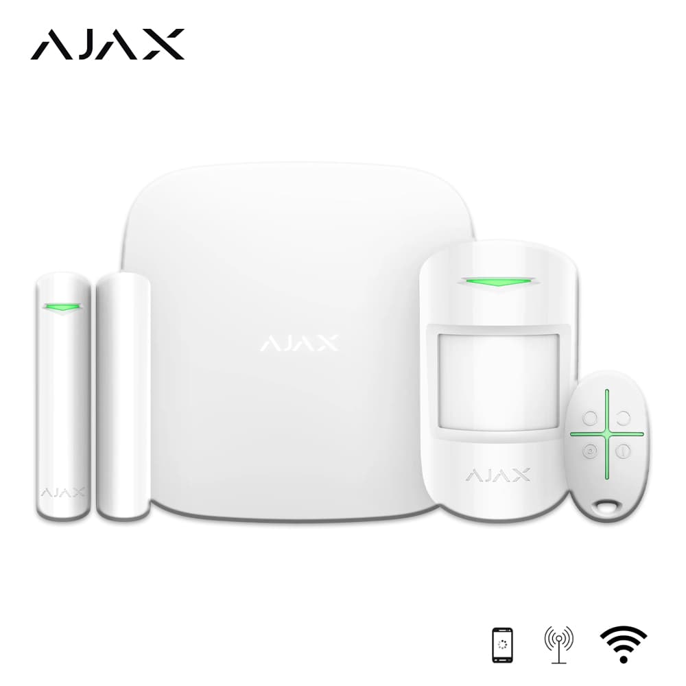 Ajax StarterKit Kablosuz Alarm Seti Beyaz - Image 1