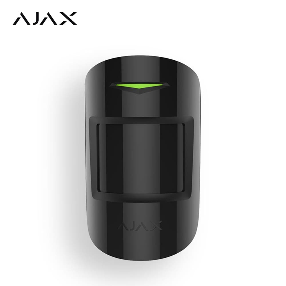 Ajax MotionProtect Kablosuz Pır Hareket Dedektörü Siyah - Image 1