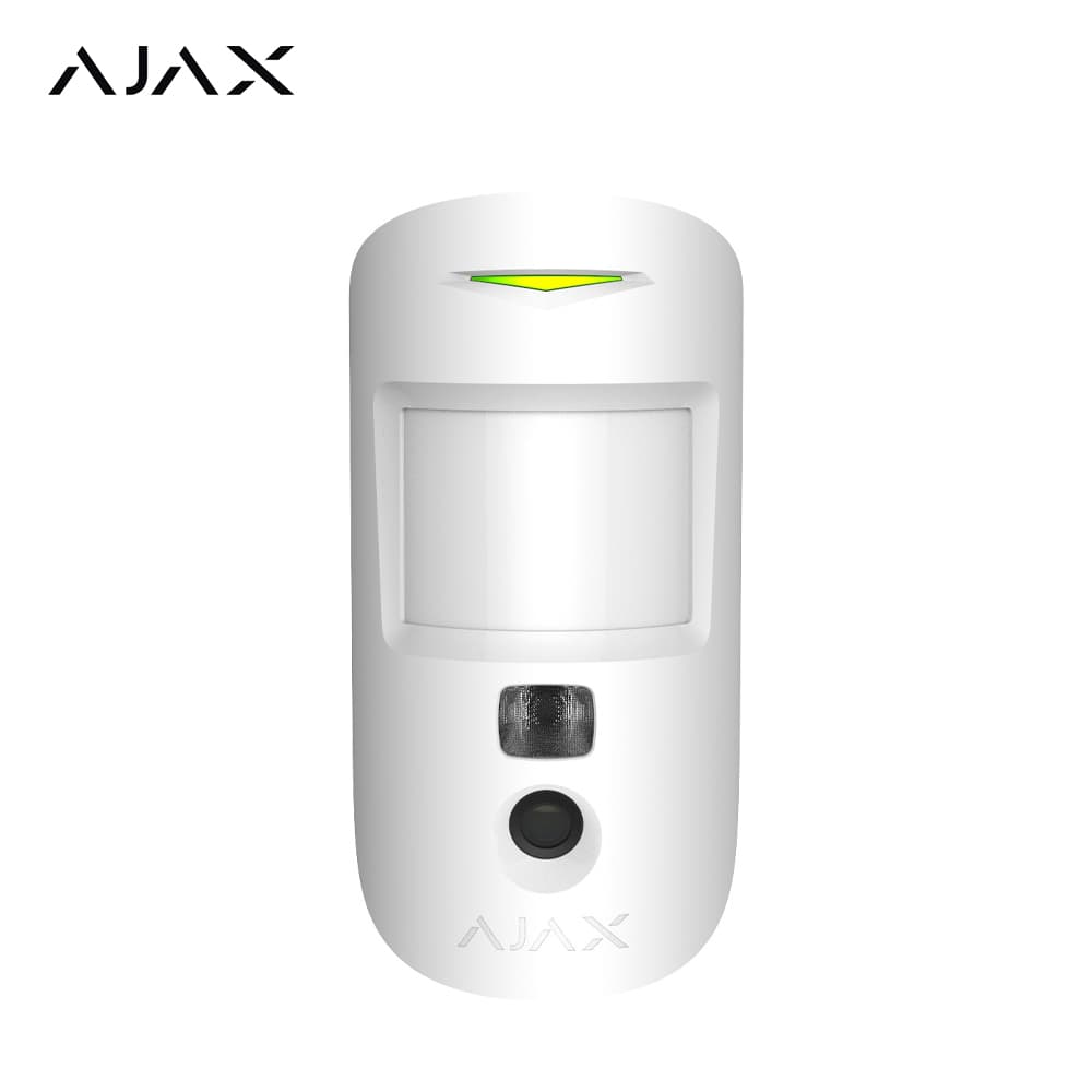 Ajax MotionCam PhOD Kablosuz Kameralı Pır Dedektörü Beyaz - Image 1