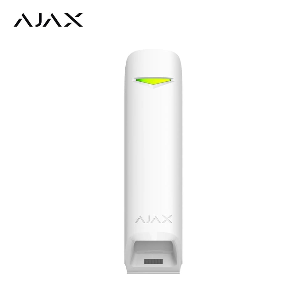 Ajax MotionProtect Curtain Kablosuz Perde Tipi Hareket Dedektörü Beyaz - Image 1