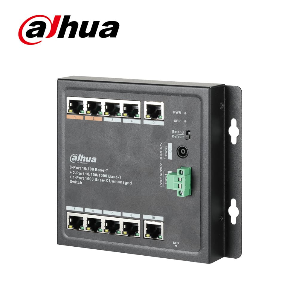 Dahua PFS3111-8ET-96-F 8 Port Endustriyel PoE Switch - Image 1