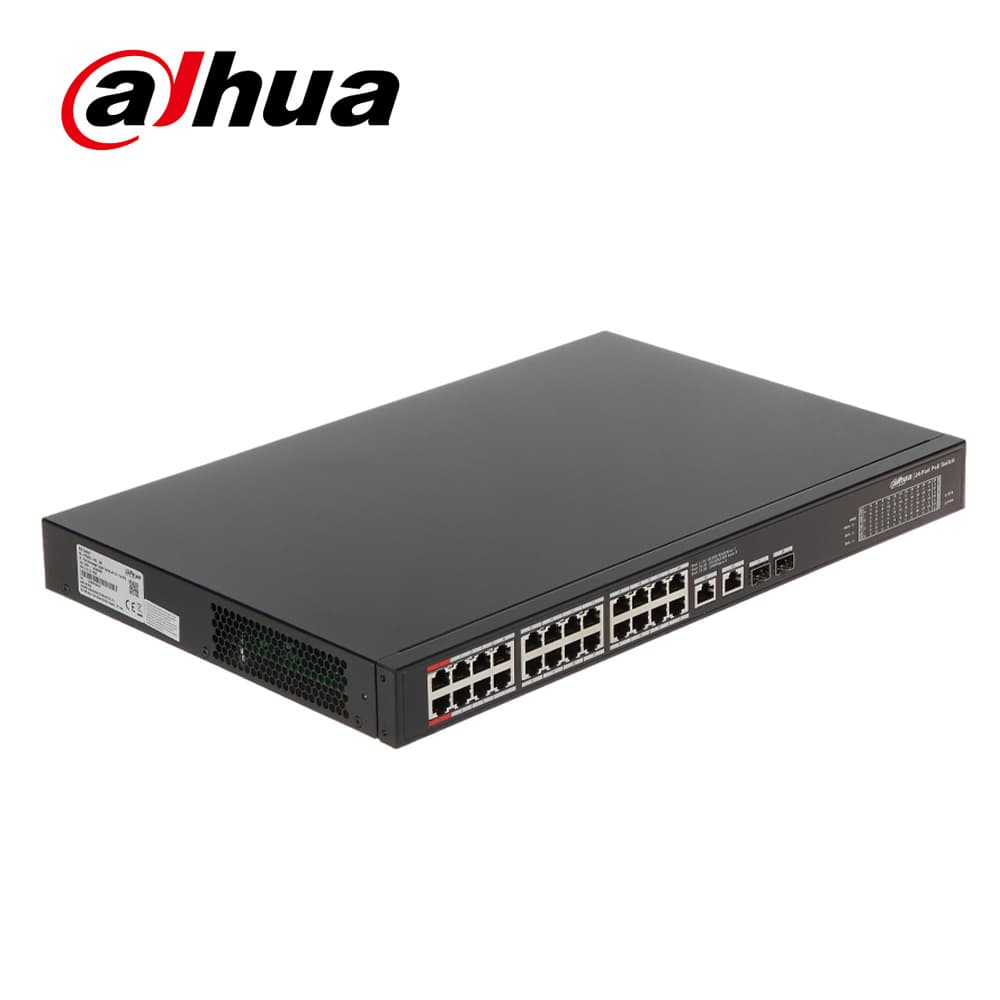 Dahua PFS3228-24GT-360 24 Port Gigabit PoE Switch - Image 1