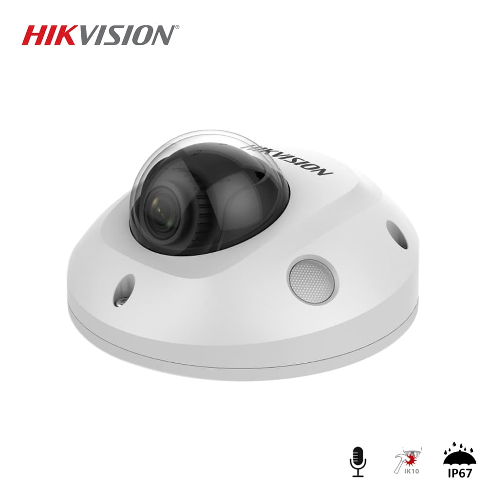 Hikvision DS-2XM6726G0-ID 2MP Sesli Mini Dome Kamera - Image 1