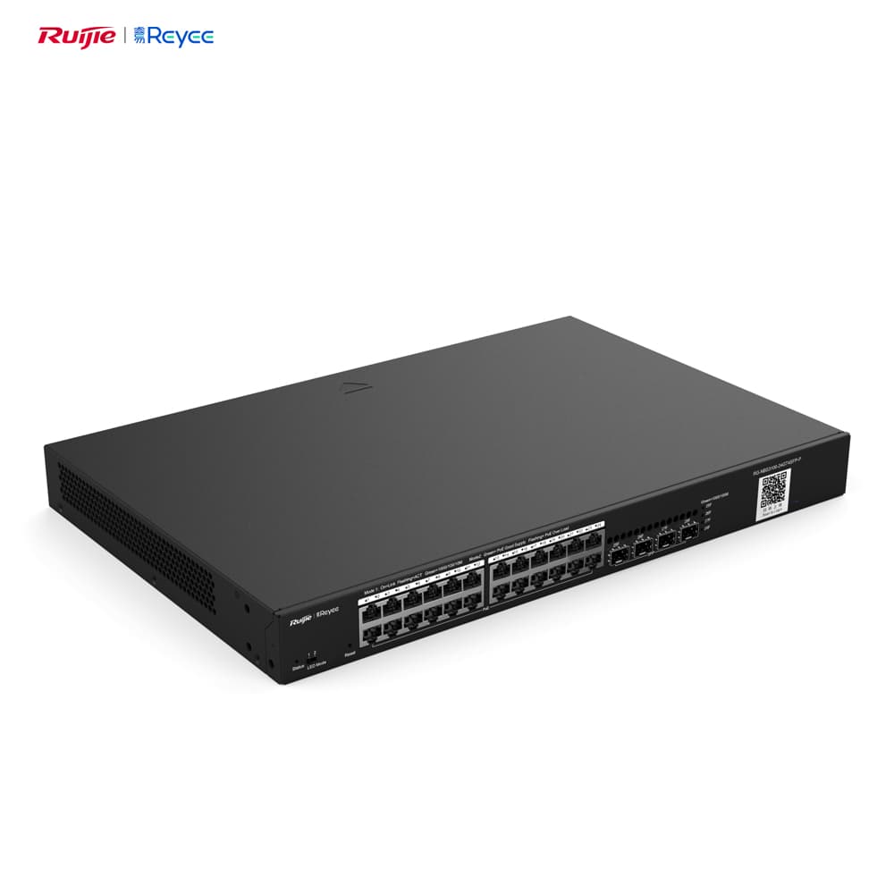 Ruijie Reyee RG-NBS3100-24GT4SFP-P 24 Port Gigabit PoE Switch - Image 1