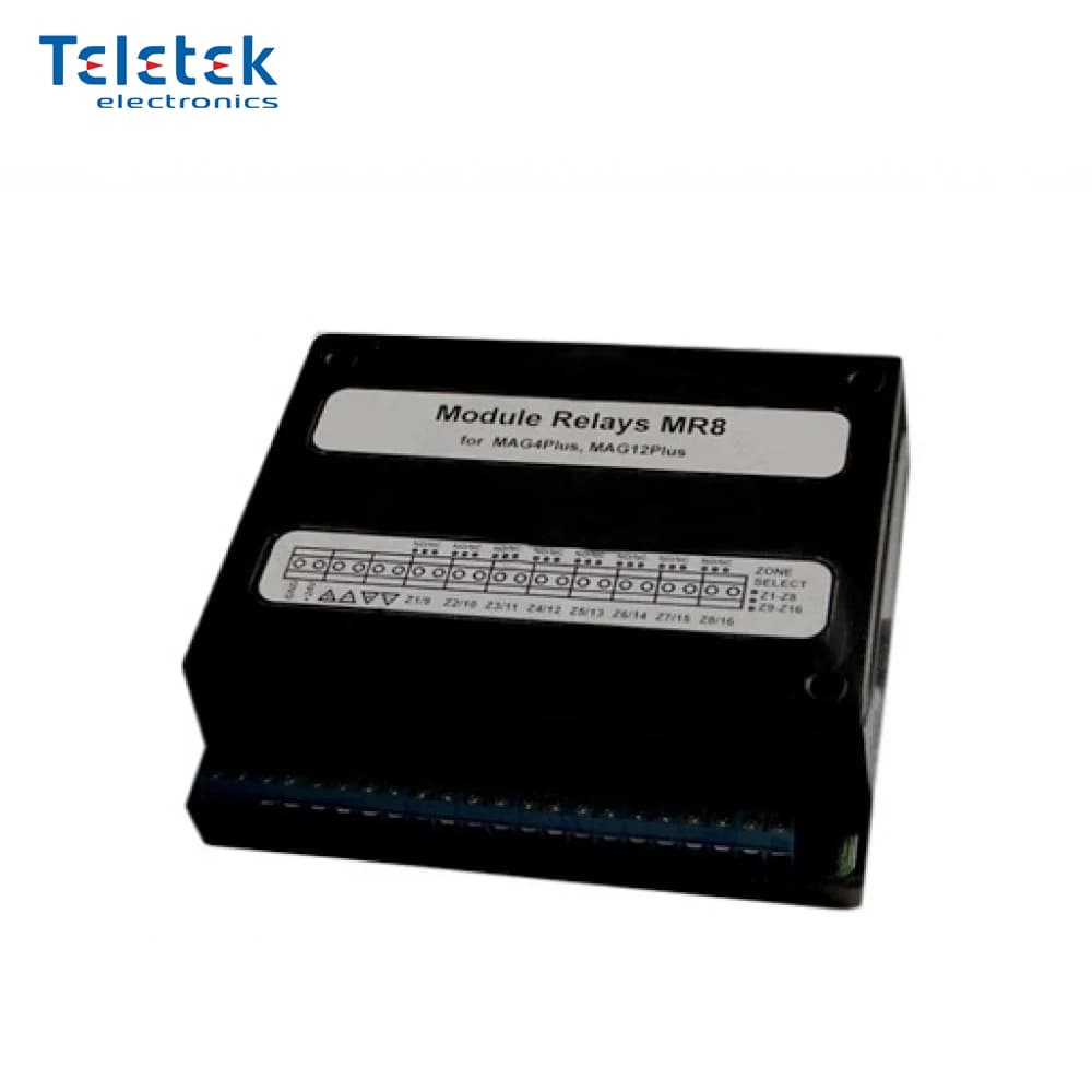 Teletek MR8 Konvansiyonel Röle Genişleme Modülü - Image 1