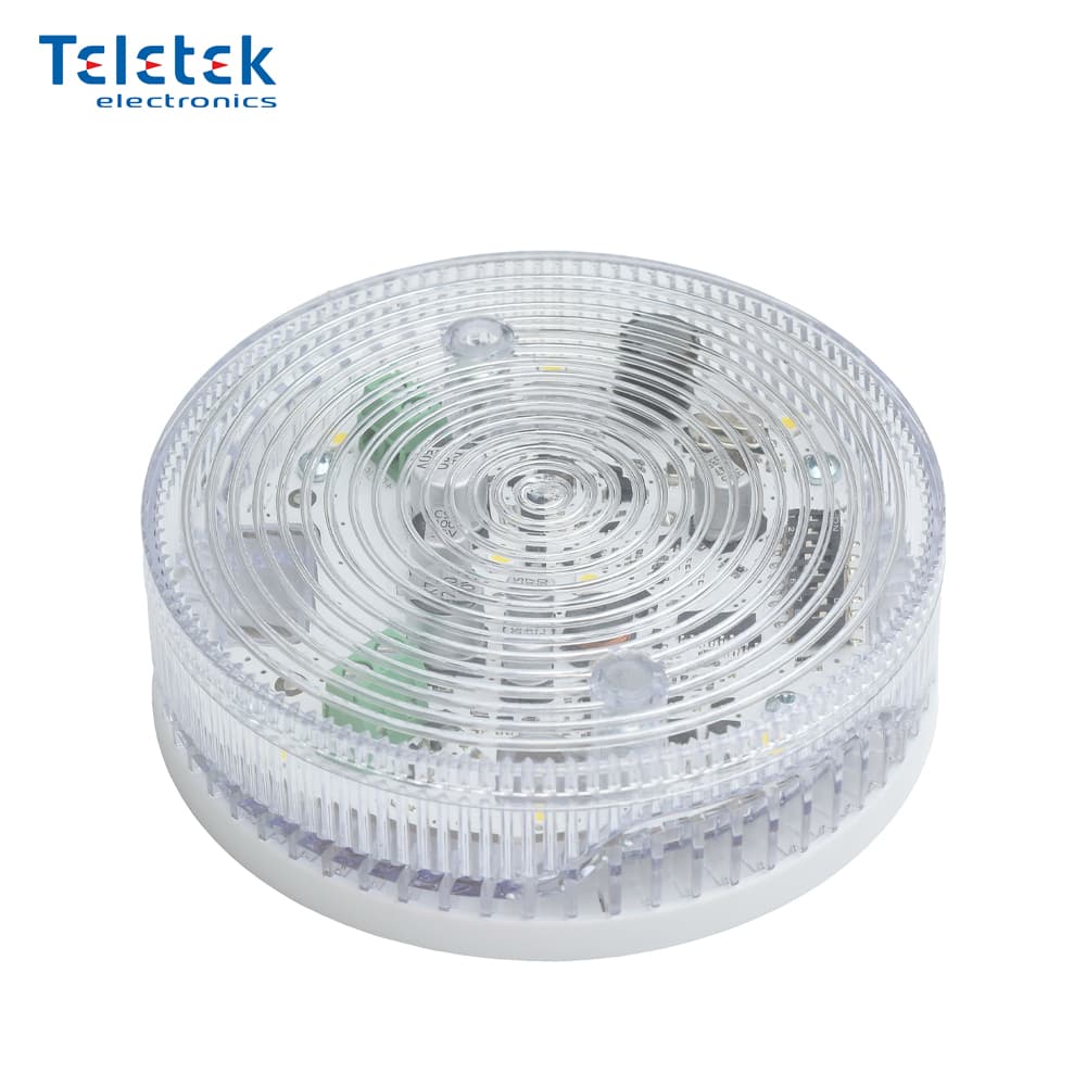 Teletek SF100 WSST Konvansiyonel Flaşörlü Yangın İhbar Sireni - Image 1