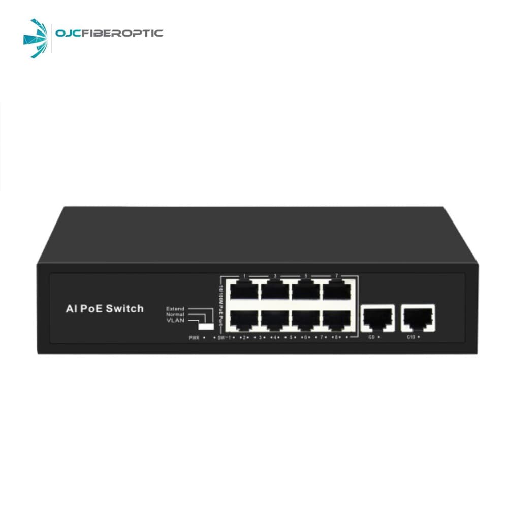 ODS ODS-8P2U 8 Port PoE Switch - Image 1