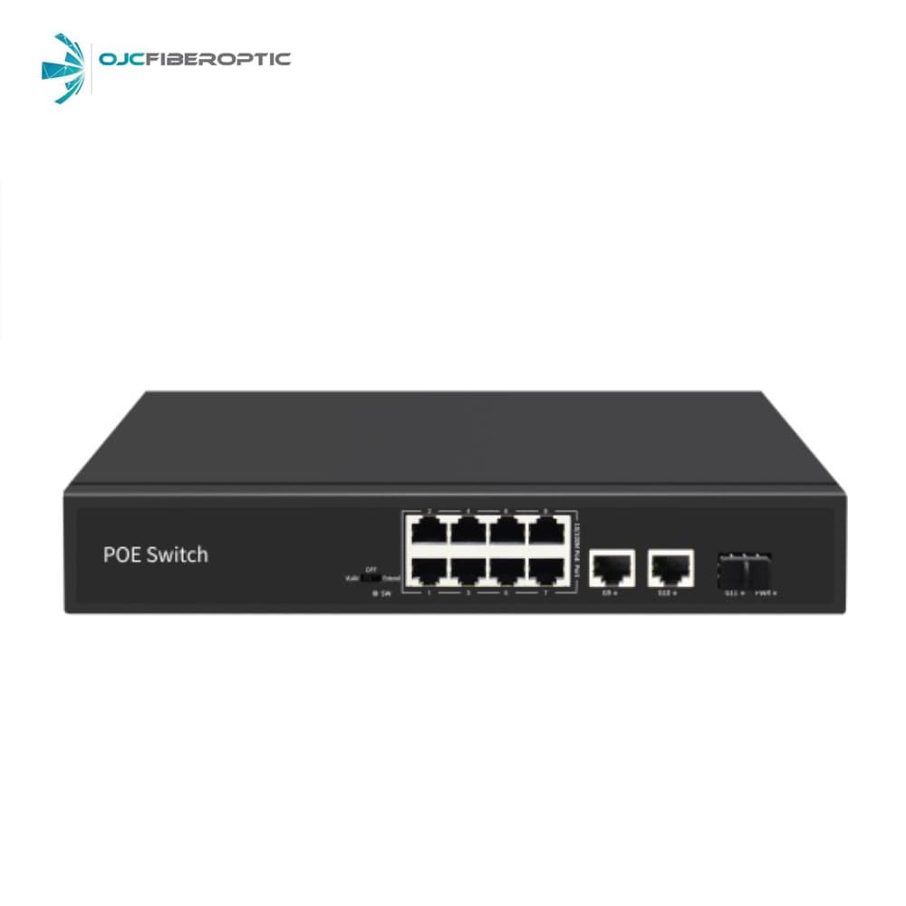 ODS ODS-8P2U1S 8 Port Gigabit PoE Switch - Image 1