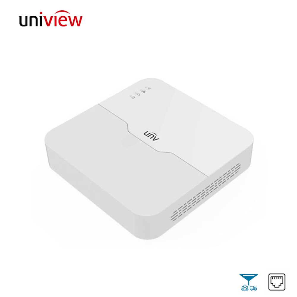 UNV Uniview NVR301-08LS3-P8 8 Kanal PoE NVR Kayıt Cihazı - Image 1