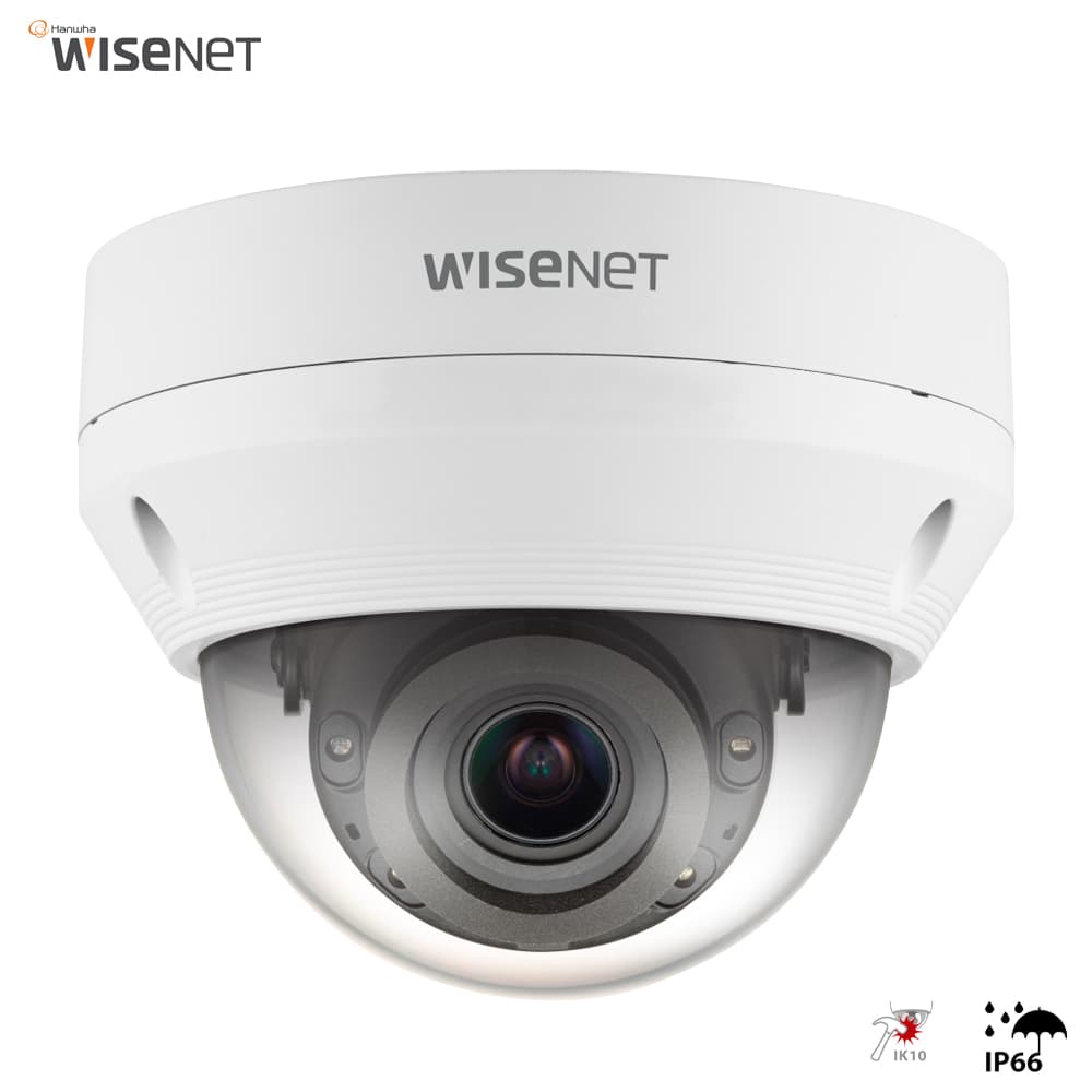 Hanwha Wisenet QND-7082R 4MP Sesli IP IR Dome Kamera - Image 1