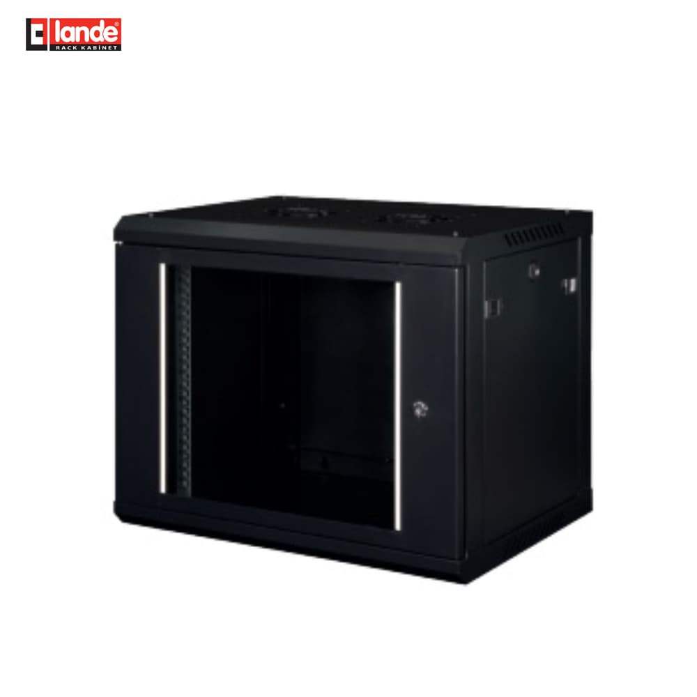 Lande LN-WB-09U6060-CC-A 9U Duvar Tipi Kabinet - Image 1