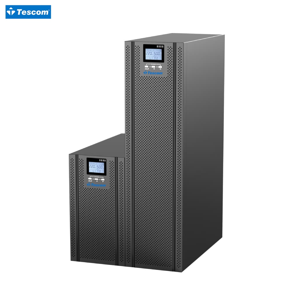 Tescom Teos+ 10 KVA Online Kesintisiz Güç Kaynağı UPS (16x9Ah) - Image 1