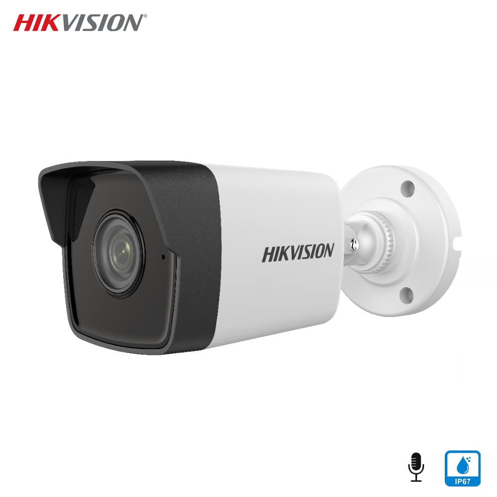 Hikvision DS-2CD3041G0-IUFUHK 4MP Sesli IP Bullet Kamera - Image 1