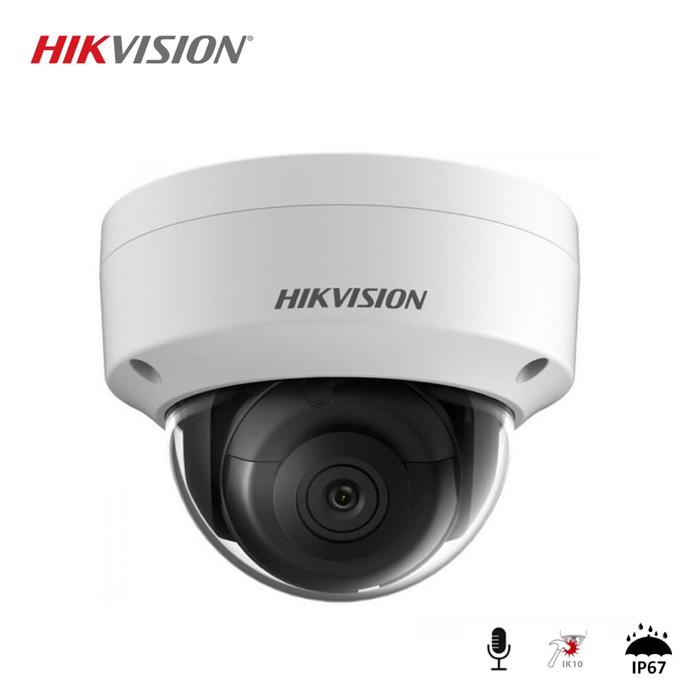 Hikvision DS-2CD3141G0-IUFUHK 4MP Sesli IP Dome Kamera - Image 1