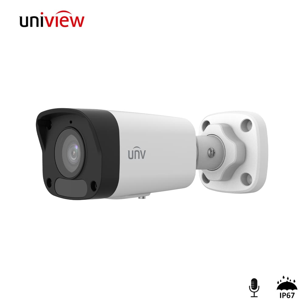 UNV Uniview IPC2122LB-ASF28K-A 2MP Sesli IP Bullet Kamera - Image 1