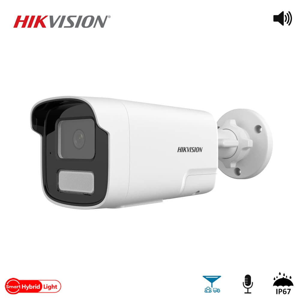 Hikvision DS-2CD1T63G2-LIUF/SL 6MP Sesli IP Bullet Kamera - Image 1