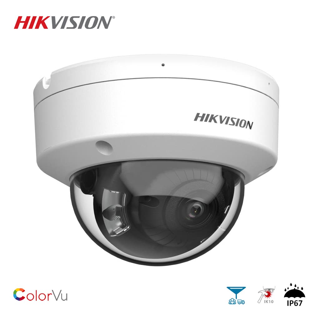 Hikvision DS-2CD2187G2-LSU 8MP Sesli IP Dome Kamera - Image 1