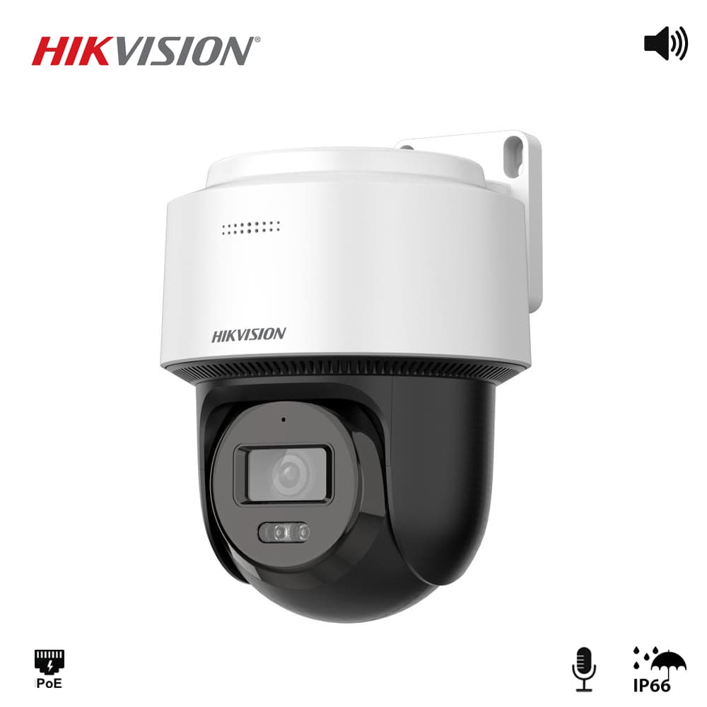 Hikvision DS-2DE2C400MWG-E 4MP Sesli IP PT Kamera - Image 1