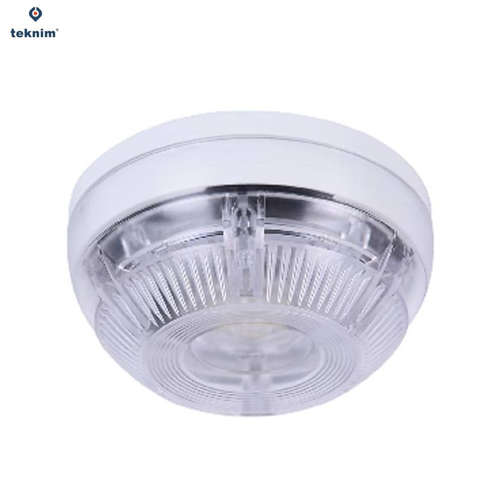 Teknim TFS-1182W İzolatörlü Flaşörlü Adresli Yangın İhbar Sireni - Image 1