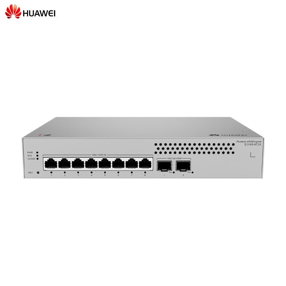 Huawei S310S-8T2X 8 Port Gigabit Network Switch - Image 1