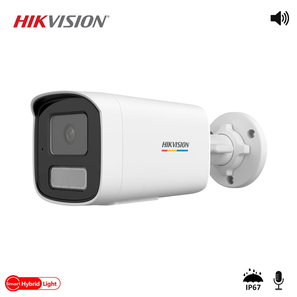 Hikvision DS-2CD1T23G2-LIUF/SL 2MP Sesli IP Bullet Kamera - Image 1
