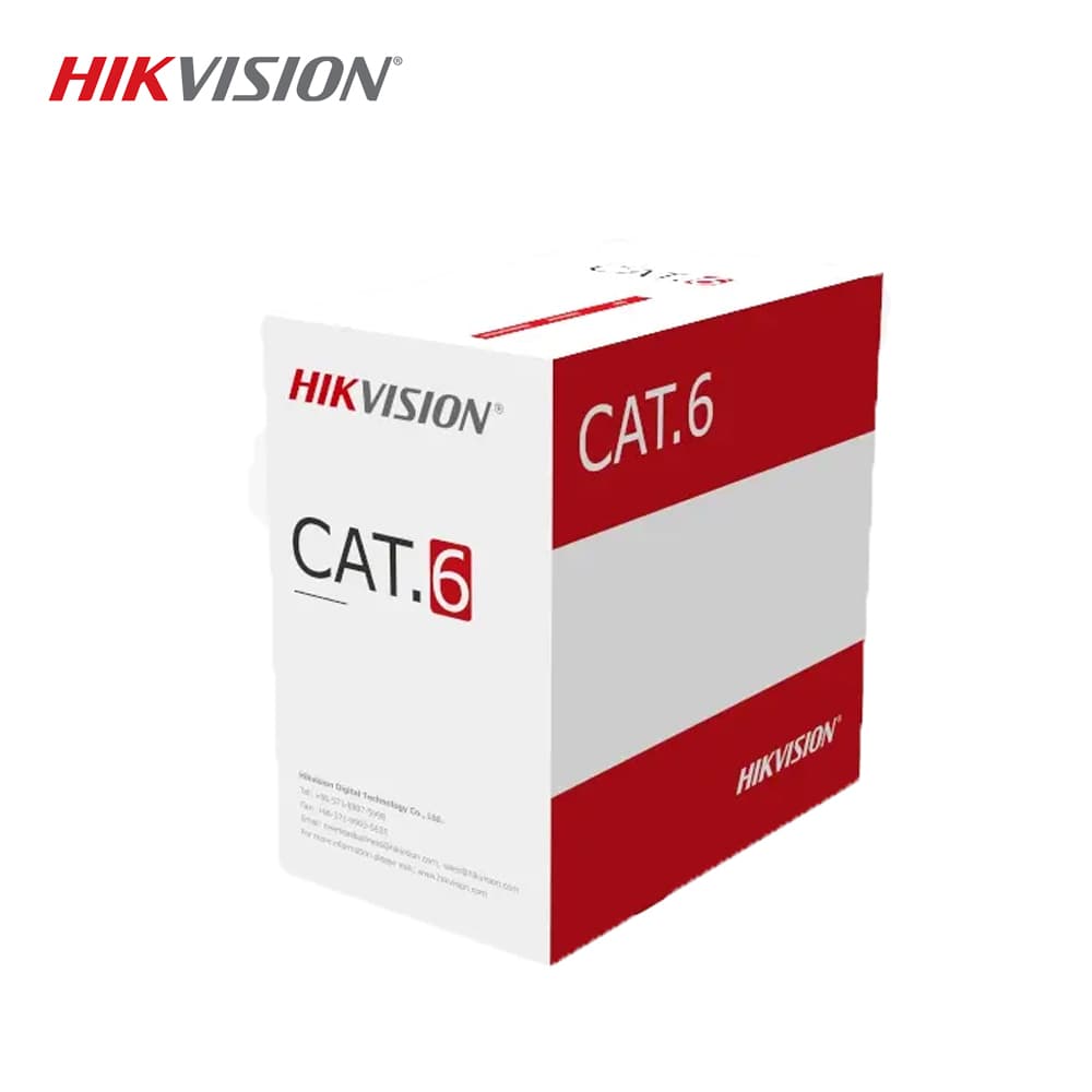 Hikvision DS-1LN6U-W/CCA Cat6 Network Data Kablosu - Image 1