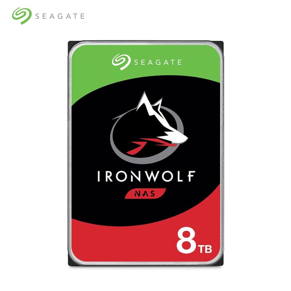 Seagate ST8000VN004 8TB IRONWOLF Hard Disk - Image 1