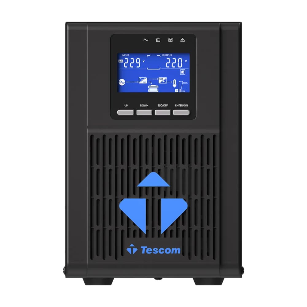 Tescom NEOLINE 2 KVA Online Kesintisiz Güç Kaynağı UPS (4x7Ah) - Image 1